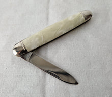 Load image into Gallery viewer, Richards Sheffield England pocket knife , Single Blade, Lucite Plastic Handle
