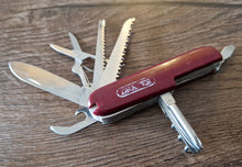 Load image into Gallery viewer, Vintage Draper Pocket Multi-Tool , 11 tools in 1 , Red
