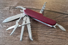 Load image into Gallery viewer, Vintage Draper Pocket Multi-Tool , 11 tools in 1 , Red
