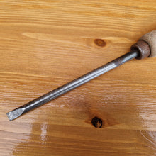 Load image into Gallery viewer, Vintage N.Jackson wooden handled Slotted flathead screwdriver hand tool
