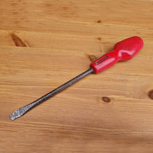 Load image into Gallery viewer, A Lovely Vintage Stanley Red Series Screwdriver Red Plastic Handle 25cm long
