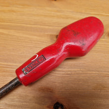 Load image into Gallery viewer, A Lovely Vintage Stanley Red Series Screwdriver Red Plastic Handle 25cm long
