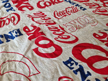 Load image into Gallery viewer, Coca Cola Grey Red and Blue T Shirt UK Size S (Small)
