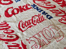 Load image into Gallery viewer, Coca Cola Grey Red and Blue T Shirt UK Size S (Small)
