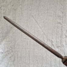 Load image into Gallery viewer, Vintage 1970s cooks forged steel knife sharpener utensil teak wood wooden handle
