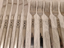 Load image into Gallery viewer, Northland Artistic Stainless Flatware Lot Oneida Knives and Forks Set 10 Pieces
