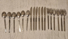 Load image into Gallery viewer, Northland Artistic Stainless Flatware Lot Oneida Spoons, Knives and Forks Set 18 Pieces
