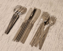 Load image into Gallery viewer, Northland Artistic Stainless Flatware Lot Oneida Spoons, Knives and Forks Set 18 Pieces
