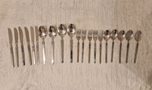 Load image into Gallery viewer, Northland Artistic Stainless Flatware Lot Oneida Spoons, Knives and Forks Set 20 Pieces
