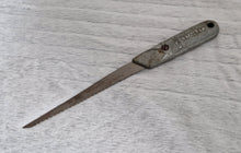Load image into Gallery viewer, Stanley No 199 Pad Saw Hand Tool For Joiner and Cabinet Makers DIY Tool Made In England Grey Colour Vintage Handle
