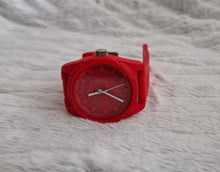 Load image into Gallery viewer, Mens Red Diesel DZ1589 Rubber Company Round Watch
