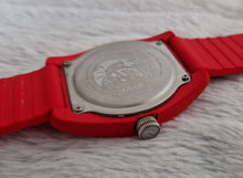 Load image into Gallery viewer, Mens Red Diesel DZ1589 Rubber Company Round Watch
