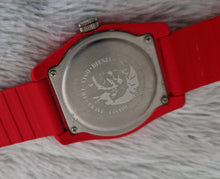 Load image into Gallery viewer, Mens Red Diesel DZ1589 Rubber Company Round Watch
