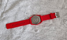 Load image into Gallery viewer, Mens Red Diesel DZ1589 Rubber Company Round Watch
