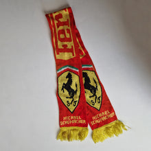 Load image into Gallery viewer, Vintage scarf Ferrari Michael Schumacher Racing Marlboro

