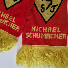 Load image into Gallery viewer, Vintage scarf Ferrari Michael Schumacher Racing Marlboro
