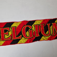 Load image into Gallery viewer, Vintage Belgium National Football Team Scarf Sports Collectable Memorabillia
