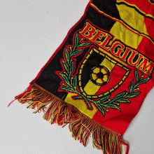 Load image into Gallery viewer, Vintage Belgium National Football Team Scarf Sports Collectable Memorabillia
