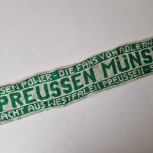 Load image into Gallery viewer, Vintage German Sports club Preußen Münster football scarf rays
