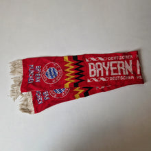 Load image into Gallery viewer, Vintage Bayern Munchen Munich Deutscher Rekordmeister Champions Football Scarf
