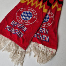 Load image into Gallery viewer, Vintage Bayern Munchen Munich Deutscher Rekordmeister Champions Football Scarf

