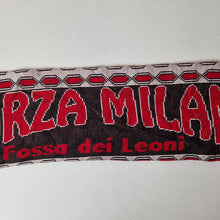 Load image into Gallery viewer, Vintage Forza Milan FC Football Scarf Sports Memorabillia
