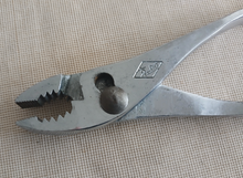 Load image into Gallery viewer, Vintage Slip Joint Pliers 16.5cm Adjustable Serrated Jaws Hand Tool Made in China
