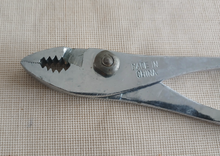 Load image into Gallery viewer, Vintage Slip Joint Pliers 16.5cm Adjustable Serrated Jaws Hand Tool Made in China
