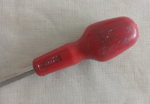 Load image into Gallery viewer, Vintage Stanley Flat Head Screwdriver 19.5cm Slotted Tip Hand Tool Red Handle England
