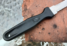 Load image into Gallery viewer, Vintage Richardson Sheffield Kitchen Devil Carving Knife 31.5cm Serrated Meat Knife UK
