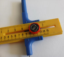 Load image into Gallery viewer, Vintage Compass Pat P Circle Cutter Adjustable Drafting Tool Spare Blades Leads
