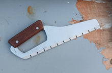 Load image into Gallery viewer, Vintage YAX Japanese Stainless Steel Meat Frozen Food Saw Rosewood Handle Boxed
