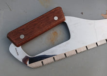 Load image into Gallery viewer, Vintage YAX Japanese Stainless Steel Meat Frozen Food Saw Rosewood Handle Boxed
