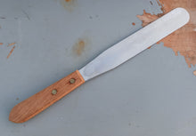 Load image into Gallery viewer, Vintage Stainless Steel Spatula Palette Knife Wooden Handle 32cm Baking Tool
