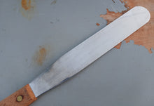 Load image into Gallery viewer, Vintage Stainless Steel Spatula Palette Knife Wooden Handle 32cm Baking Tool
