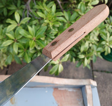Load image into Gallery viewer, Vintage Stainless Steel Spatula Palette Knife Wooden Handle 32cm Baking Tool
