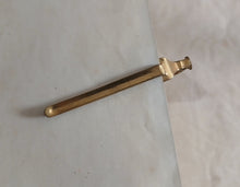 Load image into Gallery viewer, Vintage Gold Tone Sword Dagger Tie Clip Bar Military Novelty Jewellery 7.5cm
