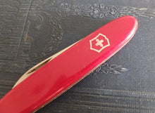 Load image into Gallery viewer, Vintage Victorinox Swiss Army Red Pocket Knife 2 Blade Folding Penknife 85mm
