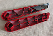 Load image into Gallery viewer, Vintage Stanley 199A Knife Red Handle Made in England Utility Hand Tool
