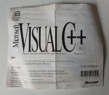 Load image into Gallery viewer, Microsoft Visual C++ 1.52 CD-ROM Power Tools MS-DOS Windows Vintage 1995

