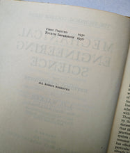 Load image into Gallery viewer, Vintage 1956 Mechanical Engineering Science Volume II by J.D. Walker 4th Impress

