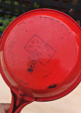 Load image into Gallery viewer, Vintage Red Enamel Saucepan by Glider – 17.5cm Diameter – Retro Kitchen Cookware
