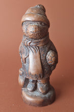 Load image into Gallery viewer, Collectable Priory Castings Football Paddington Bear / Mole Resin Ornament , Richmond Crafts, Made I
