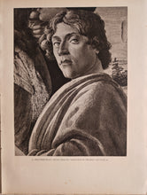 Load image into Gallery viewer, Vintage Double-Sided Book Plate , Adoration of the Magi &amp; Self-Portrait Detail
