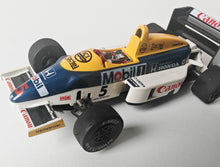 Load image into Gallery viewer, Scalextric Williams Honda FW11 F1 Slot Car Canon Mobil 1 Vintage Spares Repair
