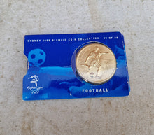 Load image into Gallery viewer, Sydney 2000 $5 Olympic Coin - Collection is 20 of 28 - Football
