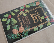 Load image into Gallery viewer, Vintage Unused Christmas Card Christmas Wishes Grandma Sealed
