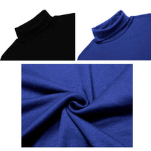 Load image into Gallery viewer, Thermal Underwear Tops Men Spring Clothes Thermal Shirt Autumn Men&#39;s Winter Tights High Neck Thin Slim Fit Long Sleeve T-shirt
