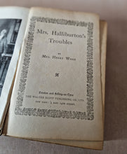 Load image into Gallery viewer, Mrs Halliburton&#39;s Troubles by Mrs Henry Wood - Hardback Vintage Book
