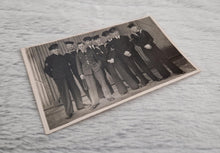 Load image into Gallery viewer, Vintage Sepia Colour Old Photograph, A group of 8 H.M.S Seaman , Historical Naval History Photo , Lo
